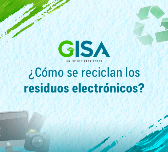 ¿Cómo se reciclan los residuos electrónicos?