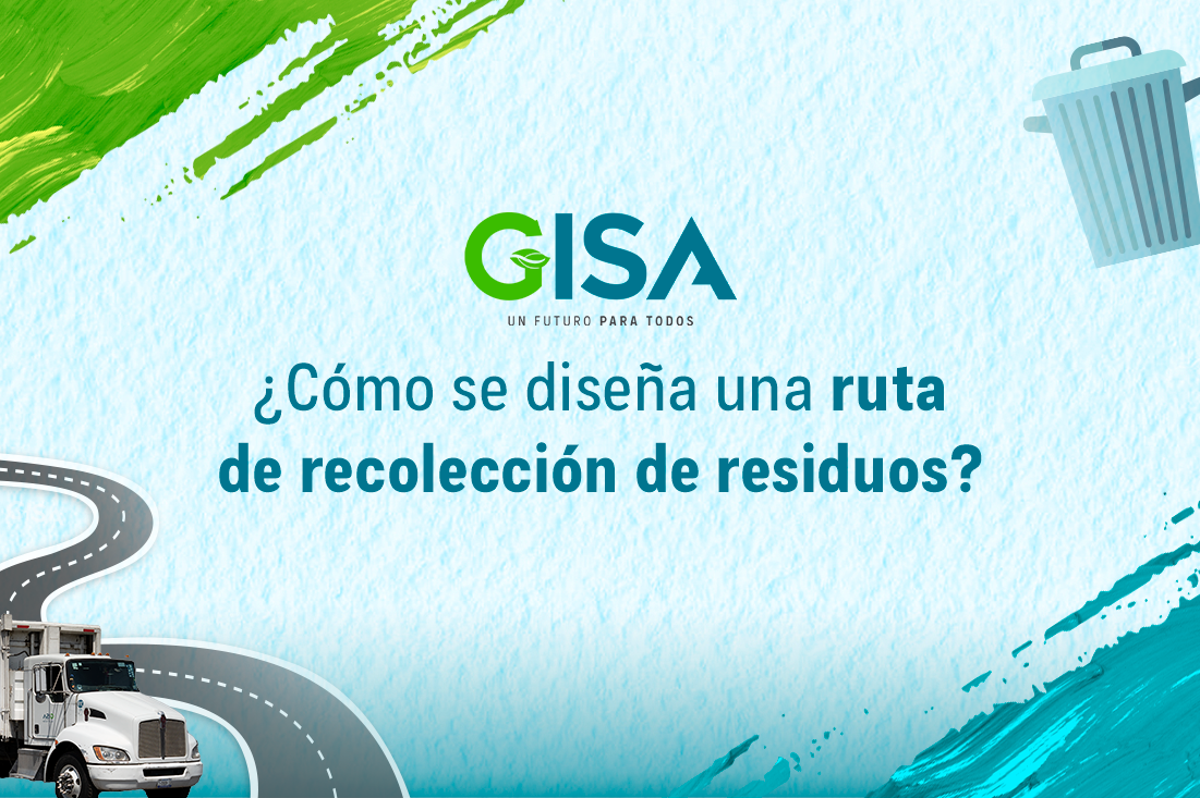 ¿Cómo se diseña una ruta de recolección de residuos?