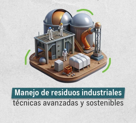 Manejo de residuos industriales: técnicas avanzadas y sostenibles