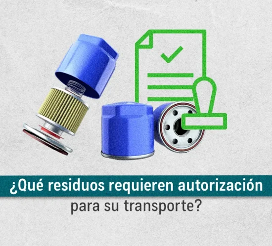 ¿Qué residuos requieren autorización para su transporte?