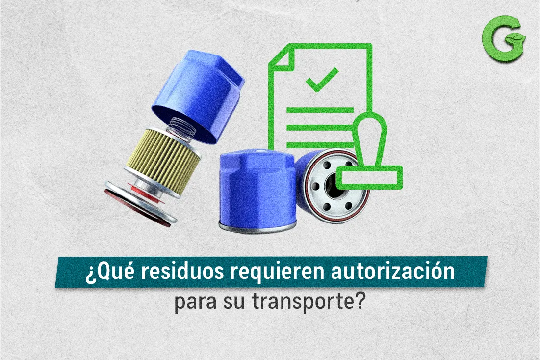 ¿Qué residuos requieren autorización para su transporte?