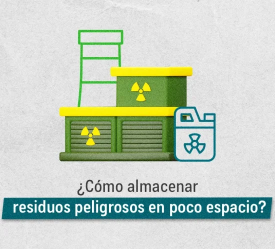 Cómo almacenar residuos peligrosos en espacios reducidos