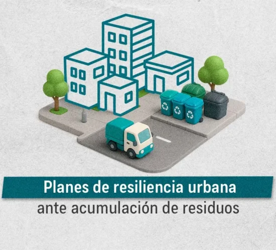 Planes de resiliencia urbana ante acumulación de residuos