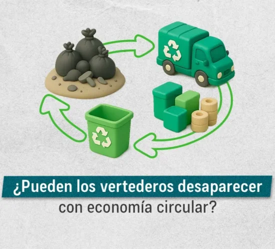 ¿Pueden los vertederos desaparecer con economía circular?
