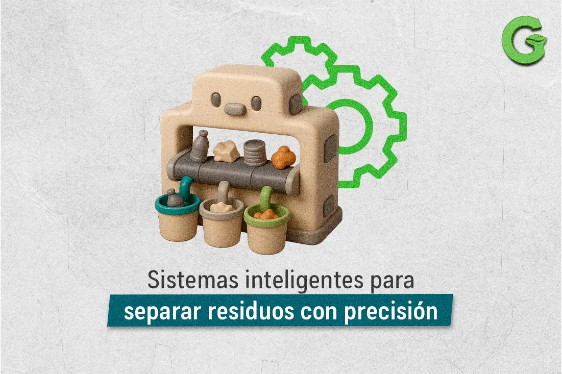 Sistemas inteligentes para separar residuos con precisión