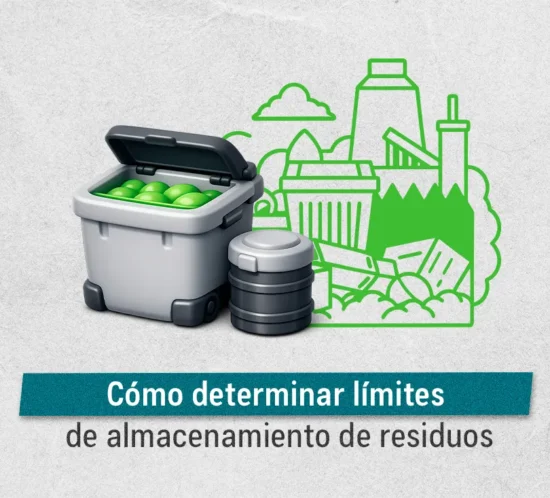 Cómo determinar límites de almacenamiento de residuos