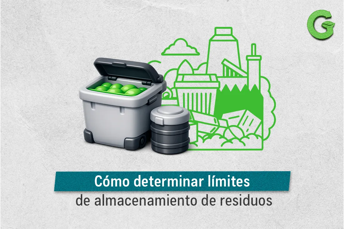 Cómo determinar límites de almacenamiento de residuos